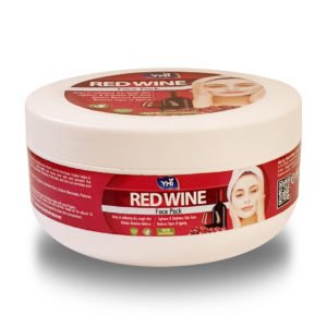 red wine face pack