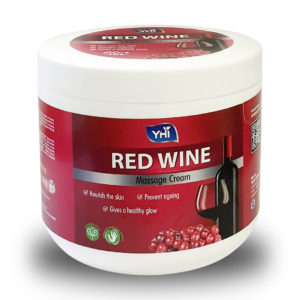 red wine massage cream 800 grm